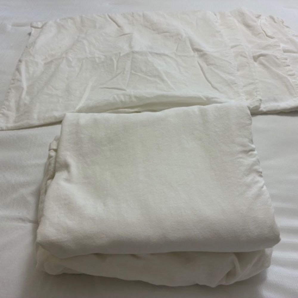 Linen Blend Sheets - Queen